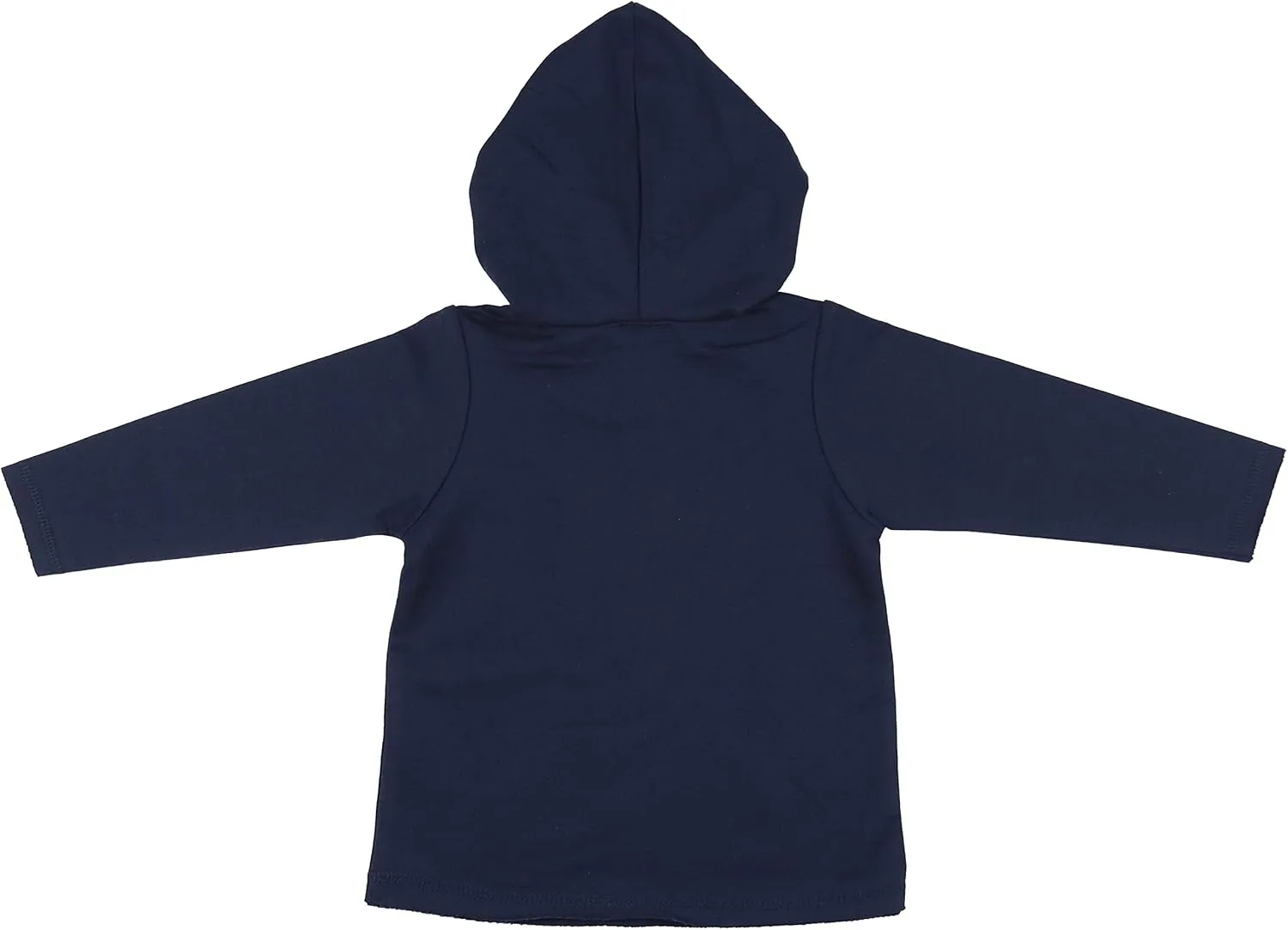 ToBeInStyle Kids Boys Girls Contrast or Solid Basic Cotton Hoodie Everyday Tees Shirt