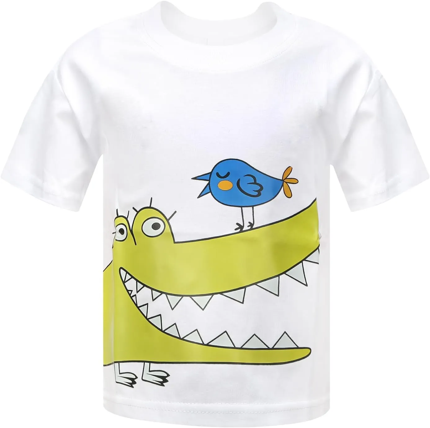 Toddler Boys Shirts Short-Sleeve Little Kids t Shirts Boys' Tops, Tees & Shirts Graphic TEE Age for 2-7 Years 4-Pack