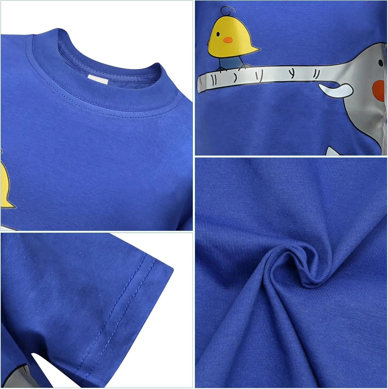 Toddler Boys Shirts Short-Sleeve Little Kids t Shirts Boys' Tops, Tees & Shirts Graphic TEE Age for 2-7 Years 4-Pack