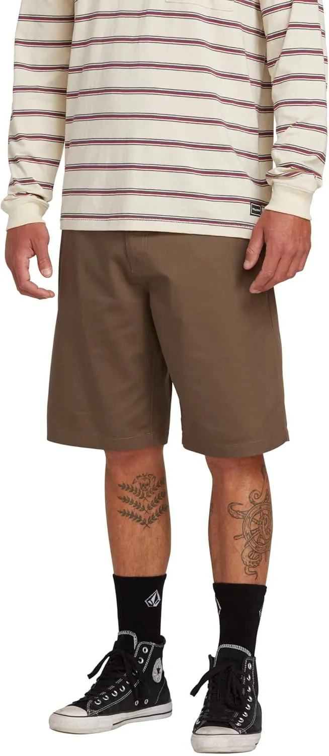 Volcom Men's Modern Fit 21" Chino Short