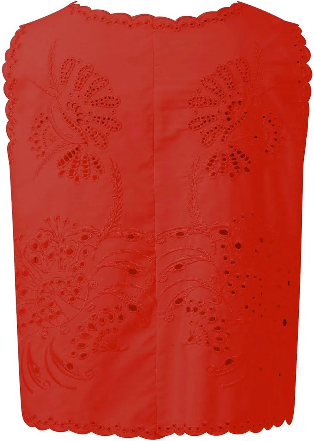 Women's Boho Y2K Tops Adjustable Tie Front Floral Eyelet Crochet Tanks for Summer Beach/Resort/Weekend Outfits​